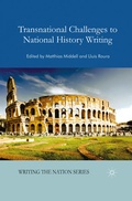 Cover: Transnational Challenges to National History Writing - Palgrave Macmillan
