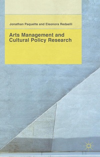 Bild vergrößern Bild: Arts Management and Cultural Policy Research - Palgrave Macmillan