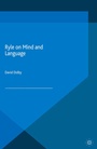 Cover: Ryle on Mind and Language - Palgrave Macmillan