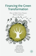Cover: Financing the Green Transformation - Palgrave Macmillan