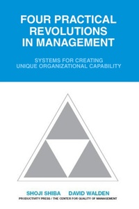 Enlarge image Cover: Four Practical Revolutions in Management - Productivity Press