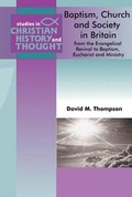 Cover: Baptism, Church & Society in England and Wales - Paternoster Press
