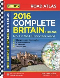 Abbildung von: Philip's Complete Road Atlas Britain and Ireland 2016 - Philip's