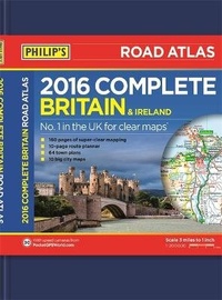 Abbildung von: Philip's Complete Road Atlas Britain and Ireland 2016 - Philip's