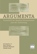 Cover: ARGUMENTA - Praesens Verlag