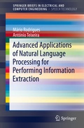 Cover: Advanced Applications of Natural Language Processing for Performing Information Extraction - Springer