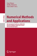 Cover: Numerical Methods and Applications - Springer