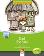 Cover: Young Reader, Level b, Fiction / Dad for Sale, mit 1 CD-ROM/Audio-CD - Helbling
