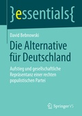 Cover: Die Alternative f&uuml;r Deutschland - Springer VS