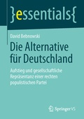 Cover: Die Alternative f&uuml;r Deutschland - Springer VS