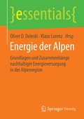 Cover: Energie der Alpen - Springer Vieweg