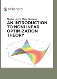 Abbildung von: An Introduction to Nonlinear Optimization Theory - De Gruyter