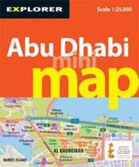 Abbildung von: Abu Dhabi Mini Map - Explorer Publishing