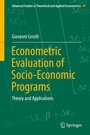 Cover: Econometric Evaluation of Socio-Economic Programs - Springer