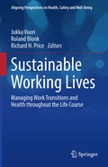 Cover: Sustainable Working Lives - Springer