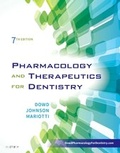 Cover: Pharmacology and Therapeutics for Dentistry - Mosby