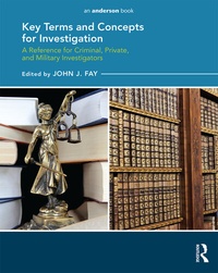 Abbildung von: Key Terms and Concepts for Investigation - Anderson Publishing
