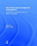 Cover: Key Terms and Concepts for Investigation - Routledge