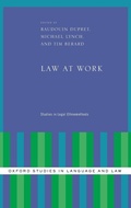 Cover: Law at Work - Oxford University Press Inc