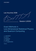 Cover: Exact Methods in Low-dimensional Statistical Physics and Quantum Computing - OUP eBook