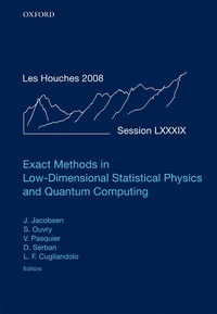 Enlarge image Cover: Exact Methods in Low-dimensional Statistical Physics and Quantum Computing - OUP eBook