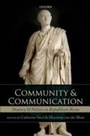 Cover: Community and Communication - OUP Oxford