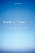 Cover: Idea of Private Law - Oxford University Press