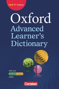 Abbildung von: Oxford Advanced Learner's Dictionary - 9th Edition - B2-C2 - Oxford University Press