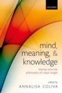 Cover: Mind, Meaning, and Knowledge - OUP Oxford