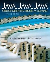 Enlarge image Cover: Java, Java, Java, Object-Oriented Problem Solving - Pearson