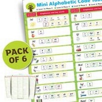 Enlarge image Cover: Oxford Reading Tree Floppy's Phonics Sounds and Letters: Mini Alphabetic Code Tabletop Chart Pack of 6 - Oxford University Press