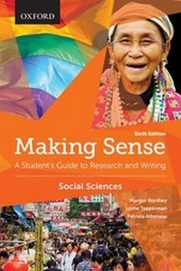 Enlarge image Cover: Making Sense in the Social Sciences - Oxford University Press, Canada