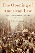 Cover: The Opening of American Law - OUP eBook
