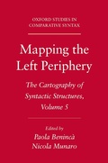 Cover: Mapping the Left Periphery - OUP eBook