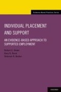 Cover: Individual Placement and Support - OUP eBook