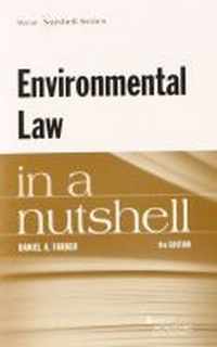 Bild: Environmental Law in a Nutshell - West Academic Press