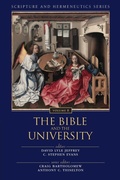 Cover: The Bible and the University - Zondervan Academic