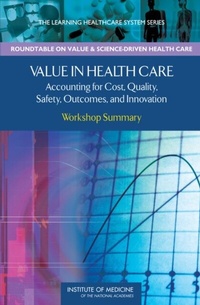 Abbildung von: Value in Health Care - National Academies Press