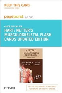 Enlarge image Cover: Netter's Musculoskeletal Flash Cards Updated Edition Elsevier eBook on Intel Education Study (Retail Access Card) - Elsevier