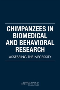 Abbildung von: Chimpanzees in Biomedical and Behavioral Research - National Academies Press