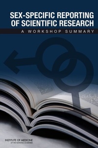 Abbildung von: Sex-Specific Reporting of Scientific Research - National Academies Press