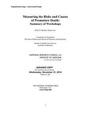 Cover: Measuring the Risks and Causes of Premature Death - National Academies Press