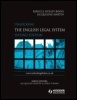 Cover: Unlocking the English Legal System, 2nd Edition - Hodder Arnold
