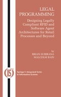 Cover: Legal Programming - Springer