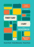 Cover: "they Say / I Say" - W. W. Norton & Company