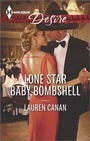 Cover: Lone Star Baby Bombshell - Harlequin Desire