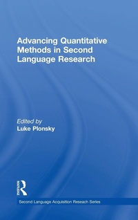 Abbildung von: Advancing Quantitative Methods in Second Language Research - Routledge