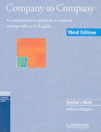 Abbildung von: Company to Company Teacher's book - Cambridge University Press