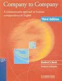 Abbildung von: Company to Company Student's book - Cambridge University Press