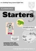 Cover: Cambridge Starters 3 Answer Booklet - Cambridge University Press